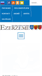 Mobile Screenshot of ezerzeme.lv