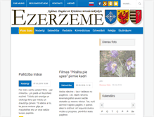 Tablet Screenshot of ezerzeme.lv